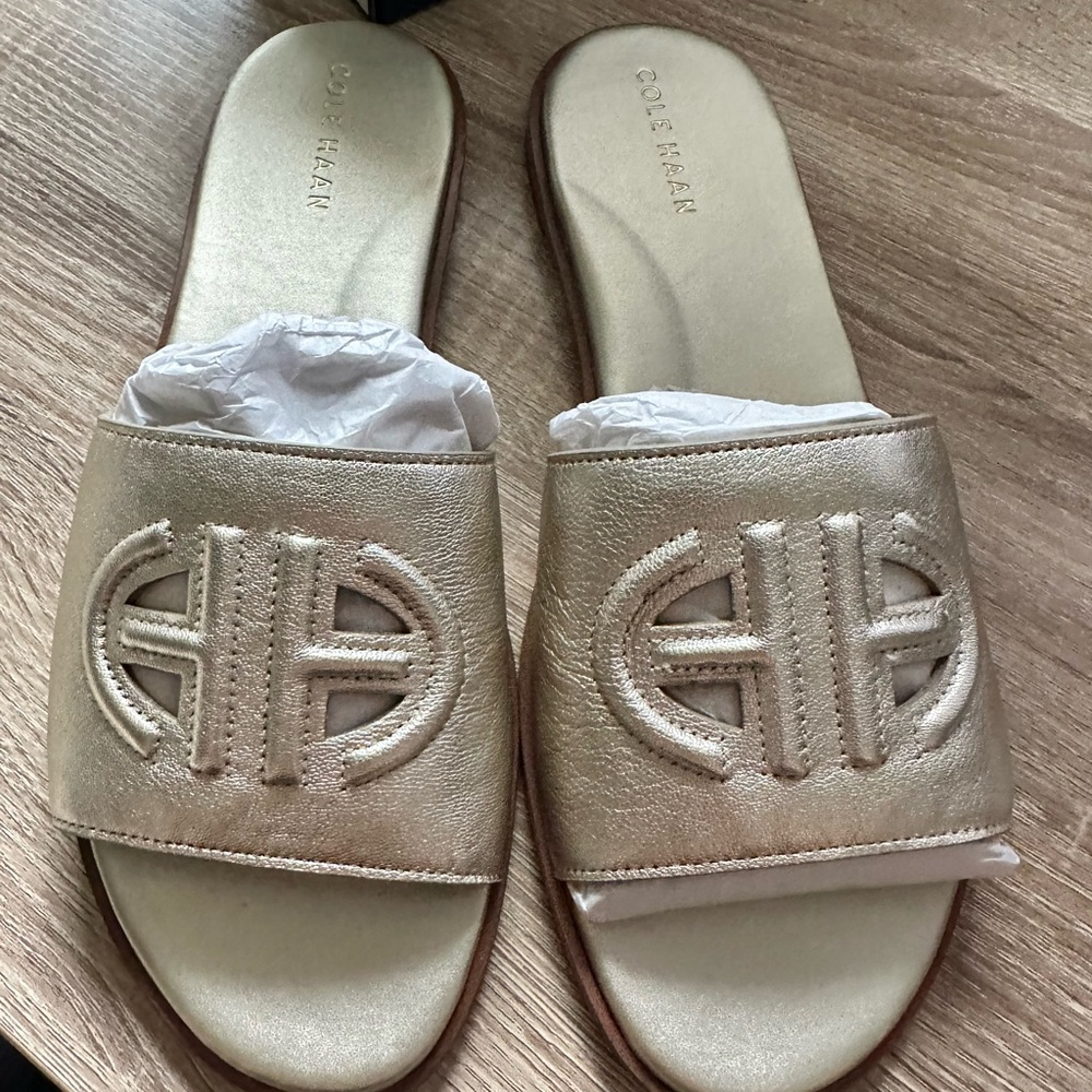 Cole Haan Flynn Logo Slide Sandal